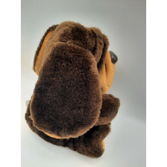 Vtg MTY International Plush Hound Puppy Dog Brown & Beige  8" Sad Eyes - Picture 6 of 11